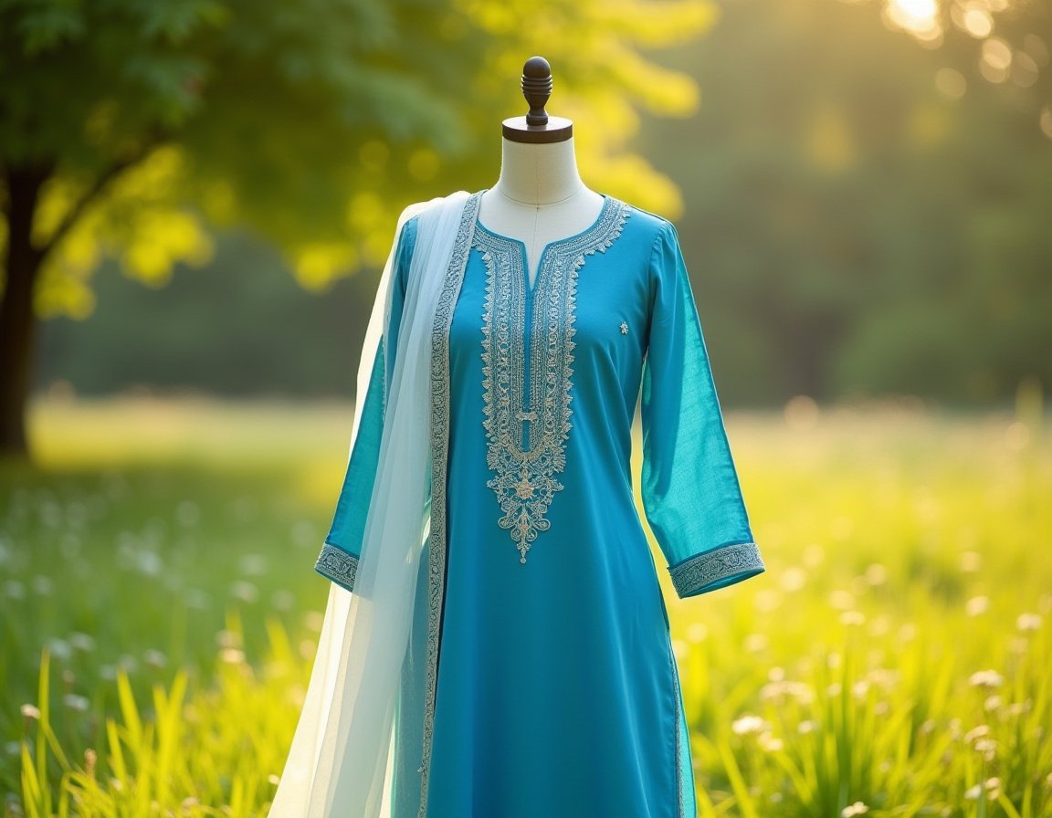 Kurti s dupatou